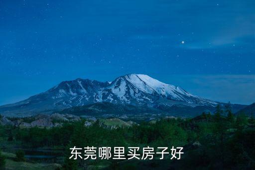 東莞哪個城市房價最高，東莞哪里買房子好