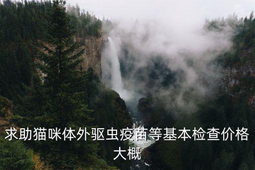 求助貓咪體外驅(qū)蟲疫苗等基本檢查價(jià)格大概