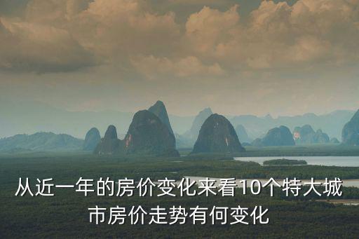 從近一年的房價變化來看10個特大城市房價走勢有何變化
