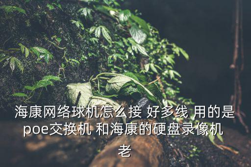 海康網絡球機怎么接 好多線 用的是poe交換機 和海康的硬盤錄像機 老