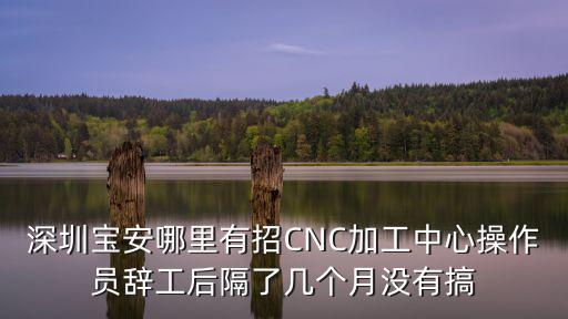 深圳寶安哪里有招CNC加工中心操作員辭工后隔了幾個月沒有搞