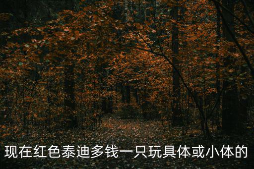 紅色微小泰迪多少錢，現在紅色泰迪多錢一只玩具體或小體的