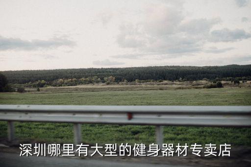 深圳哪里有大型的健身器材專賣店
