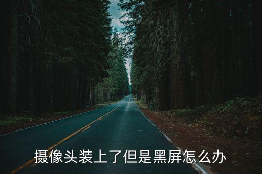攝像頭裝上了但是黑屏怎么辦