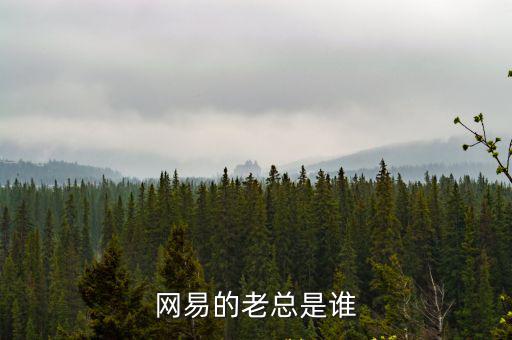 網易的老總是誰