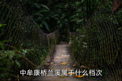 中牟康橋蘭溪屬于什么檔次
