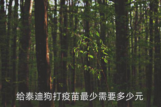 泰迪多大打腦炎疫苗多少錢，泰迪的腦炎針是多少錢
