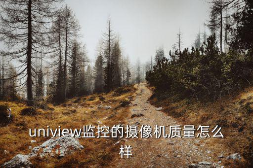 宇視攝像頭怎么樣，監控硬盤錄像機和攝像頭海康威視好還是宇視好呢