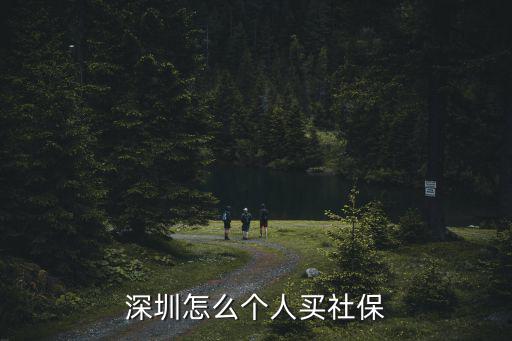 深圳怎么個(gè)人買(mǎi)社保