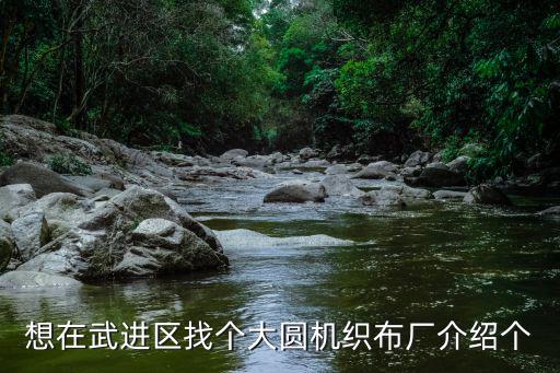 想在武進(jìn)區(qū)找個大圓機織布廠介紹個
