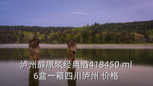 瀘州醇原漿經(jīng)典酒418450 ml6盒一箱四川瀘州 價(jià)格