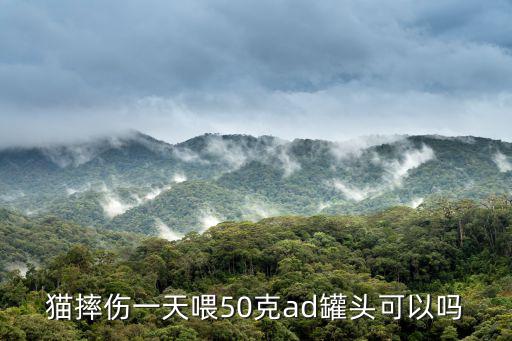 希爾斯ad處方罐頭每天吃多少，貓摔傷一天喂50克ad罐頭可以嗎