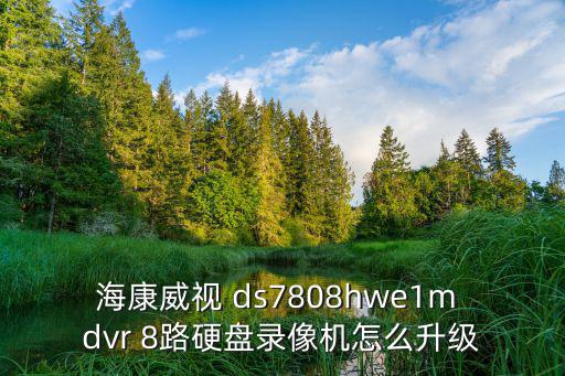 ?？低?ds7808hwe1m dvr 8路硬盤(pán)錄像機(jī)怎么升級(jí)