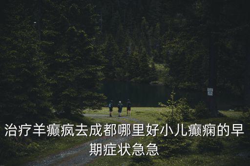 治療羊癲瘋去成都哪里好小兒癲癇的早期癥狀急急