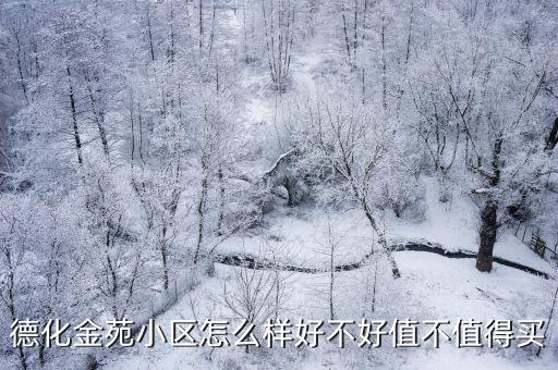 德化哪個小區房價便宜，德化金苑小區怎么樣好不好值不值得買
