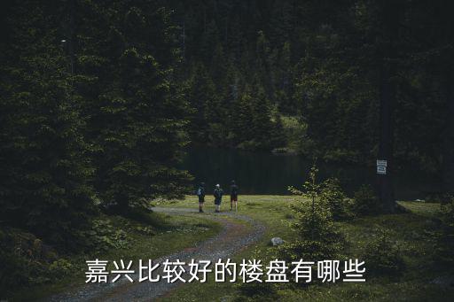 嘉興比較好的樓盤有哪些