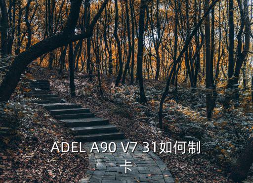 ADEL A90 V7 31如何制卡