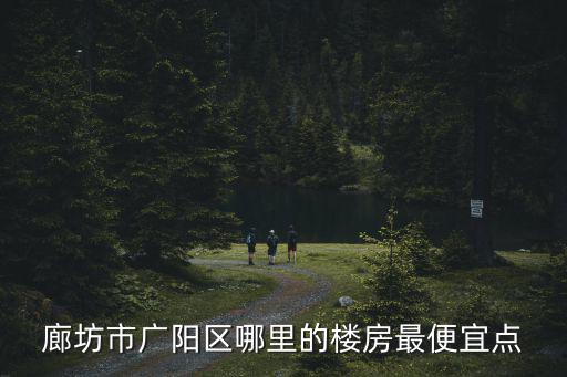 廊坊市廣陽區(qū)哪里的樓房最便宜點