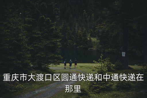 重慶市大渡口區(qū)圓通快遞和中通快遞在那里
