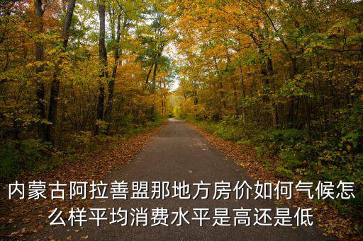內(nèi)蒙古阿拉善盟那地方房價如何氣候怎么樣平均消費水平是高還是低