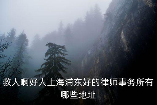 上海律師事務服務中心地址，上海京師律師事務所地址在哪里