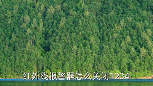 紅外線報警器怎么關閉1234