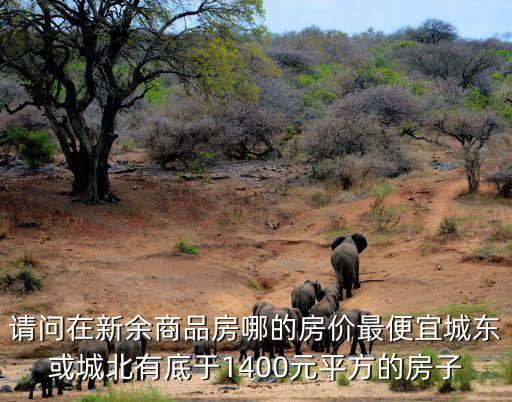 請問在新余商品房哪的房價最便宜城東或城北有底于1400元平方的房子