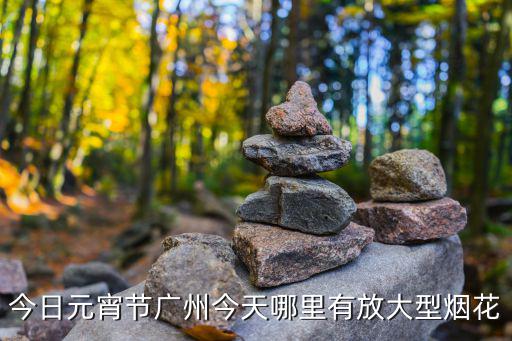 今日元宵節廣州今天哪里有放大型煙花