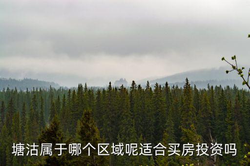 塘沽屬于哪個區域呢適合買房投資嗎
