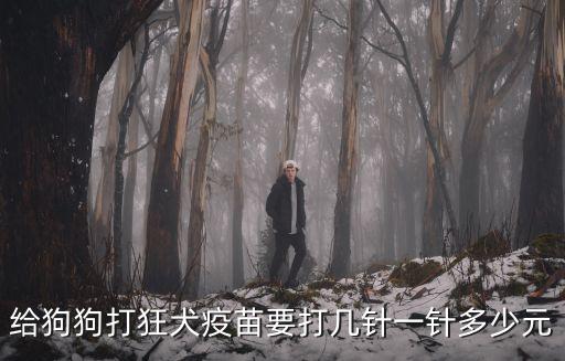給狗狗打狂犬疫苗要打幾針一針多少元