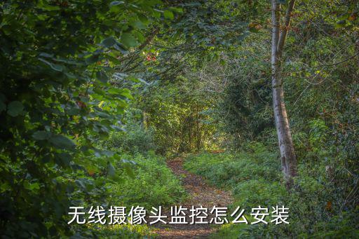 無線攝像頭怎么安裝視頻，家用無線攝像頭監控怎么安裝