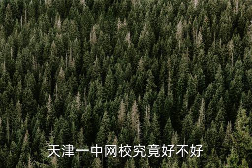 天津一中網校究竟好不好