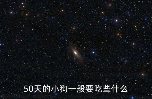 50天卡斯羅吃多少狗糧，剛滿月小狗狗一頓喂多少狗糧