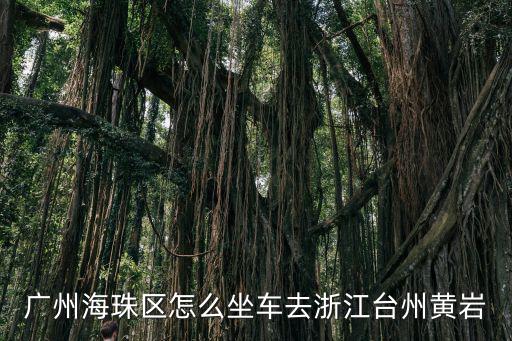 廣州海珠區(qū)怎么坐車去浙江臺州黃巖
