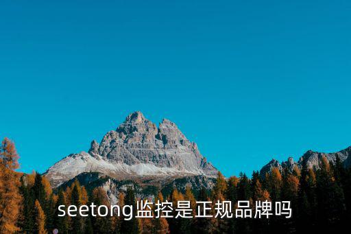 視通攝像頭怎么樣，seetong監(jiān)控是正規(guī)品牌嗎