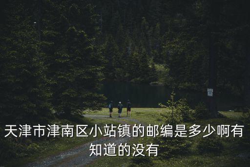 天津市津南區(qū)小站鎮(zhèn)的郵編是多少啊有知道的沒(méi)有
