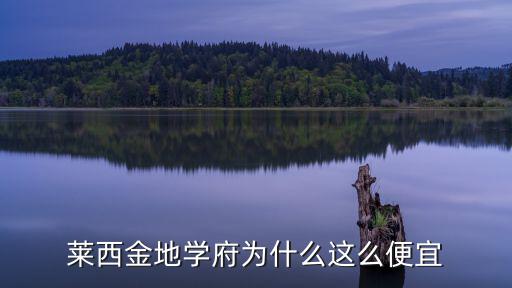 萊西哪個(gè)小區(qū)房?jī)r(jià)降價(jià)，萊西金地學(xué)府為什么這么便宜