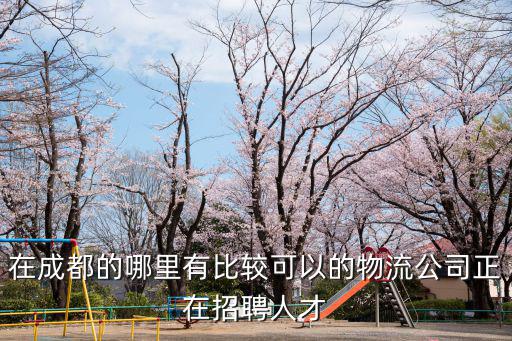 在成都的哪里有比較可以的物流公司正在招聘人才