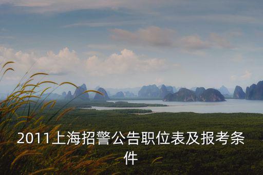 上海社招警察報考條件，上海怎么考警察