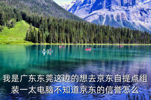 東莞京東東城自提點，我是廣東東莞這邊的想去京東自提點組裝一太電腦不知道京東的信譽怎么