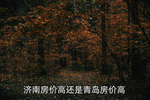 濟南房價高還是青島房價高