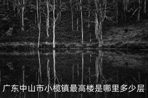 廣東中山市小欖鎮最高樓是哪里多少層