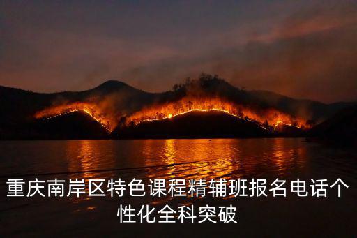 重慶南岸區特色課程精輔班報名電話個性化全科突破