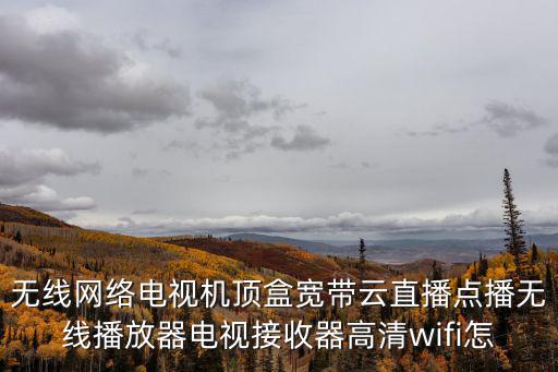 無線網(wǎng)絡(luò)電視機(jī)頂盒寬帶云直播點(diǎn)播無線播放器電視接收器高清wifi怎