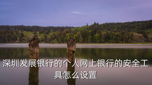 深圳發(fā)展銀行的個(gè)人網(wǎng)上銀行的安全工具怎么設(shè)置
