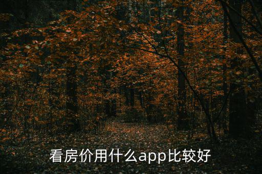 看房價用什么app比較好