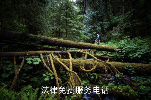 法律免費服務電話