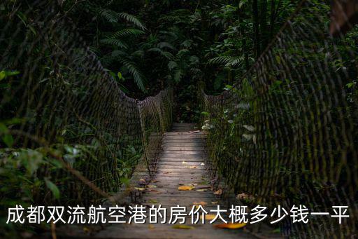 成都雙流航空港的房價大概多少錢一平