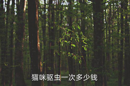 貓咪驅(qū)蟲(chóng)一次多少錢