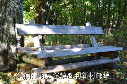 急問崇明縣堡鎮勝利新村郵編